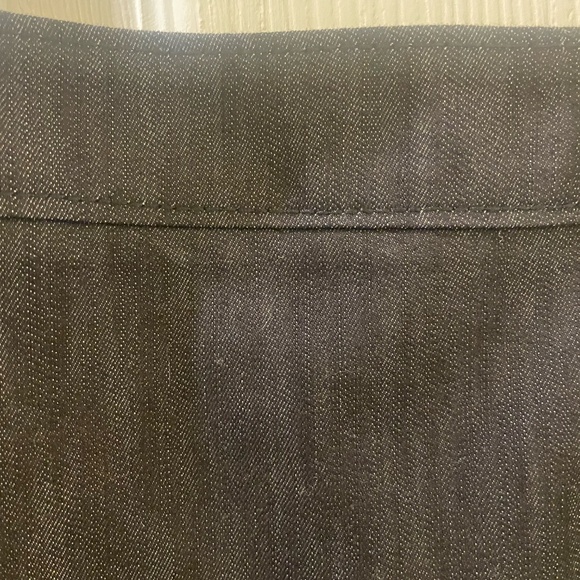 NWT LILLY PULITZER Nadine indigo twill denim skirt size 8 - Picture 4 of 8